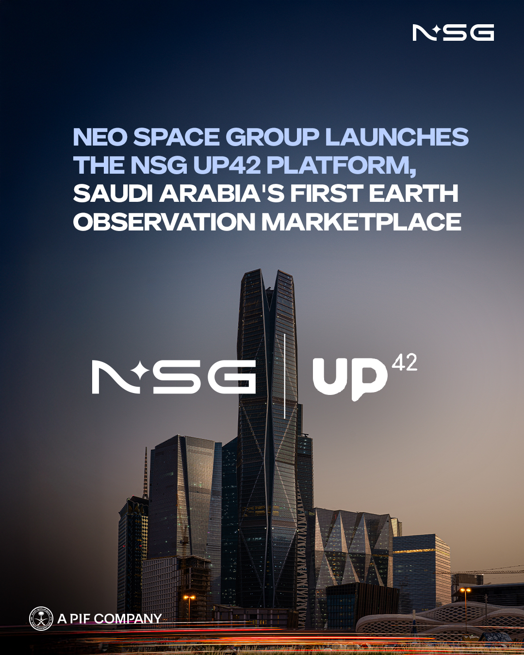 Neo Space Group (NSG) Launches Saudi Arabia’s First Earth Observation Marketplace, Powered by UP42